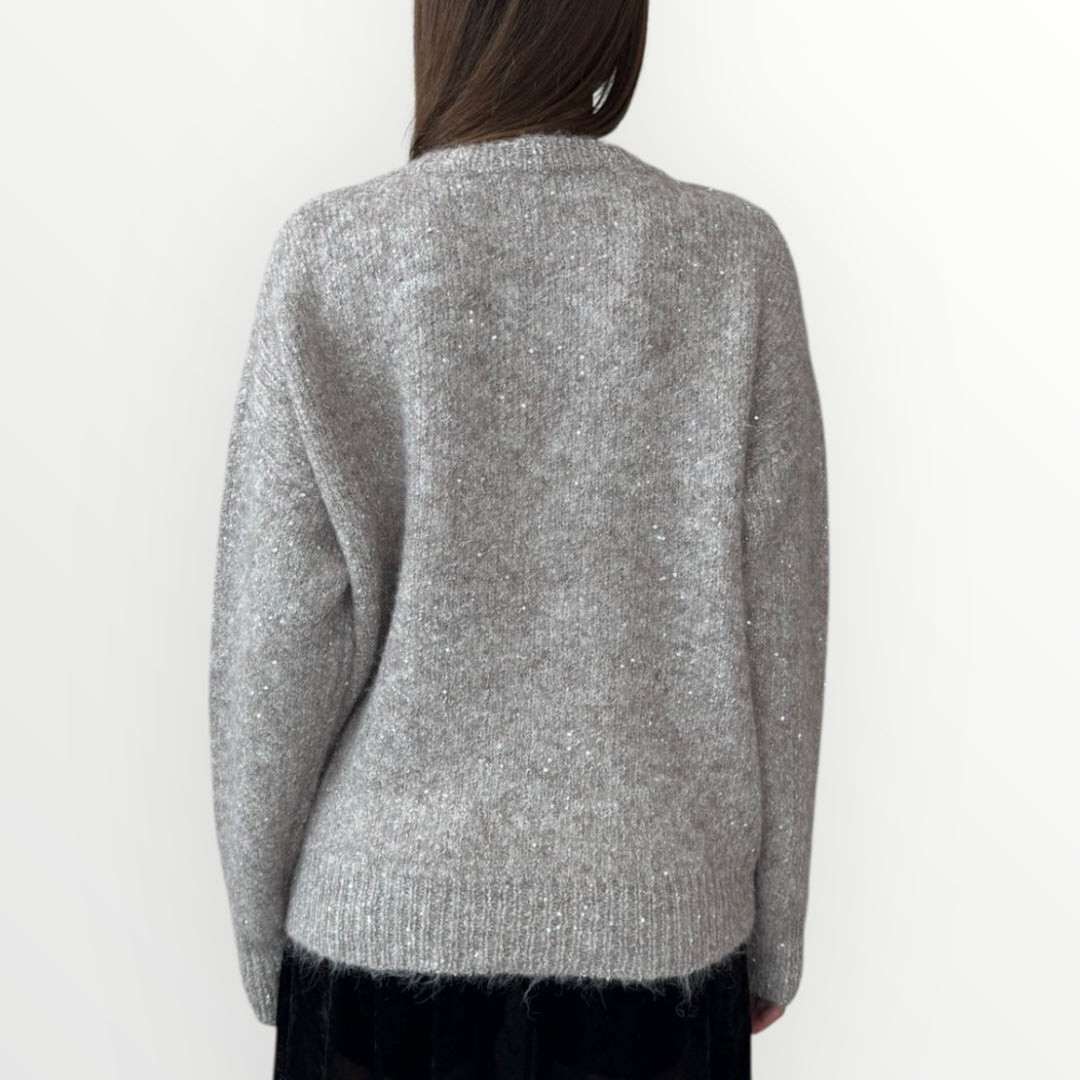 LOFT.73 - MAGLIA BRILLANTINA