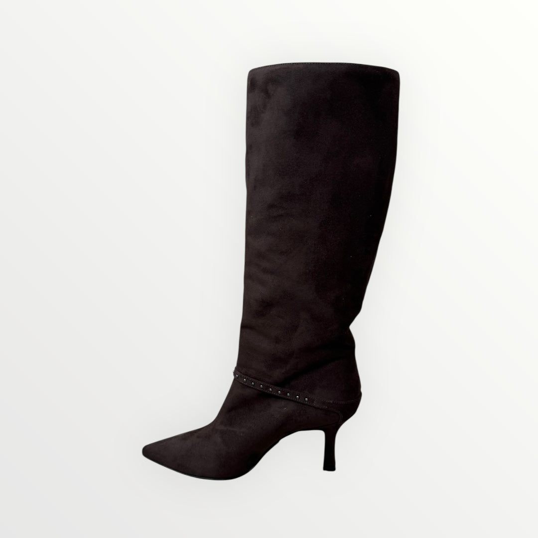 DIVINE FOLLIE - STIVALE ALTO SCAMOSCIATO