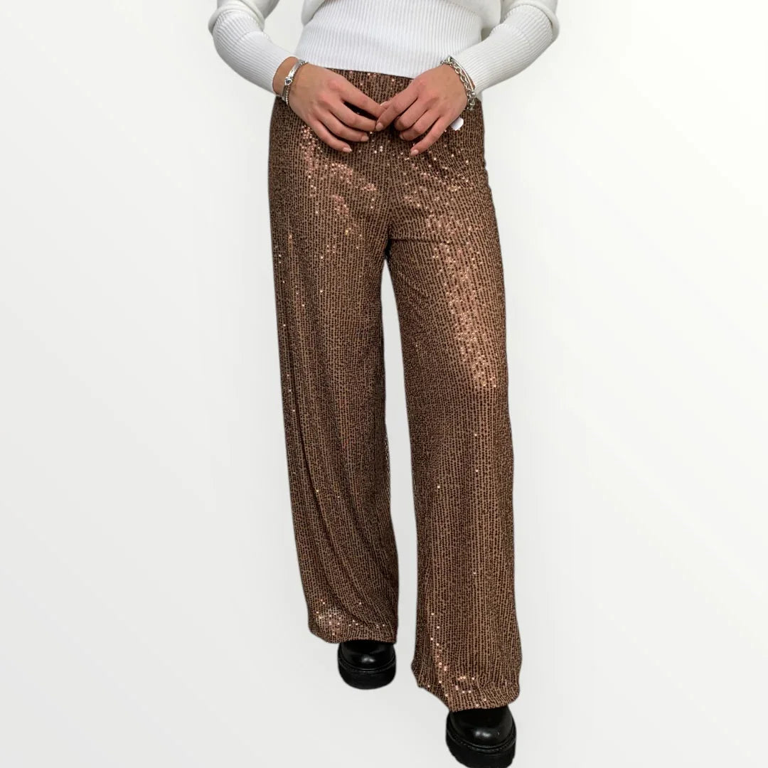 LOFT.73 - PANTALONE EBANO