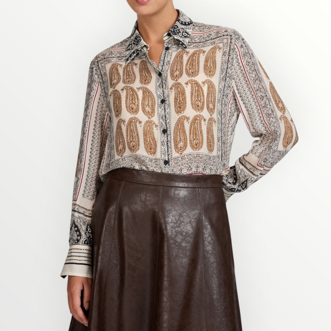 ELENA MIRO' - CAMICIA FANTASIA PAISLEY