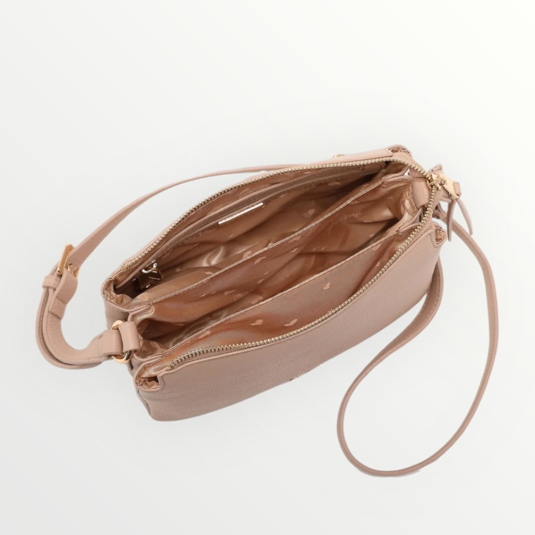 MIMI' MUA' - BORSA A TRACOLLA CON CATENA SUL MANICO