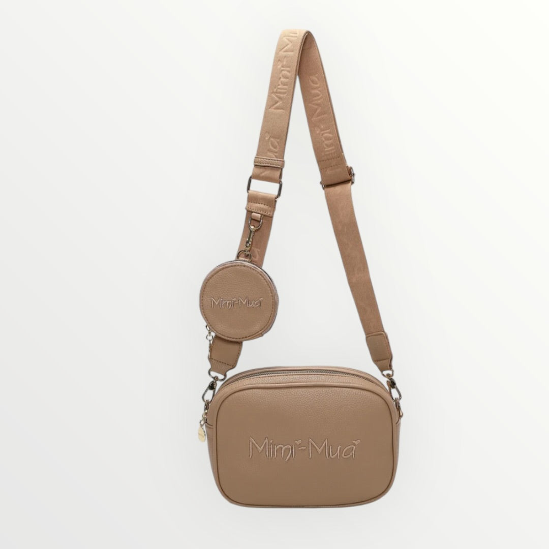 MIMI' MUA' - BORSA A TRACOLLA CON SCRITTA