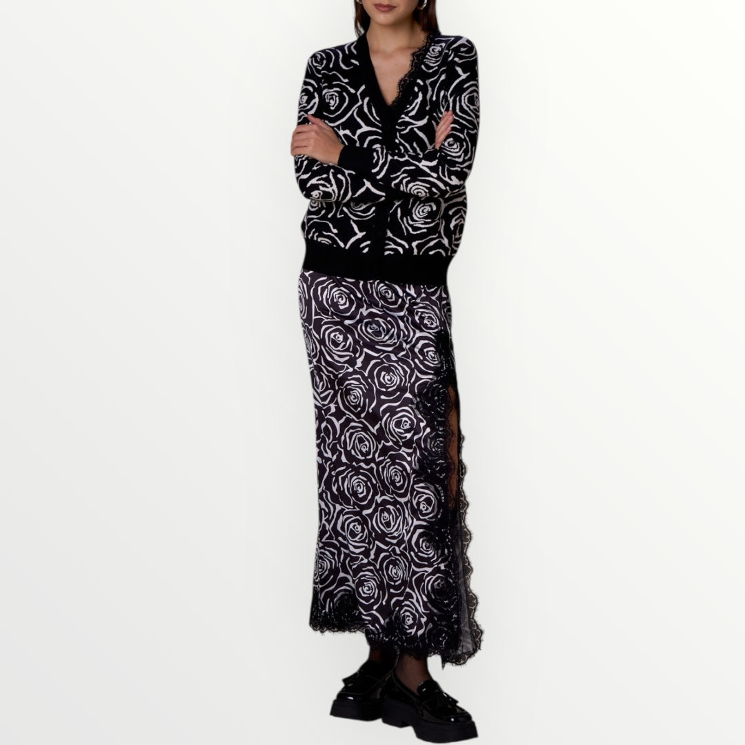 NO SECRETS - CARDIGAN JACQUARD