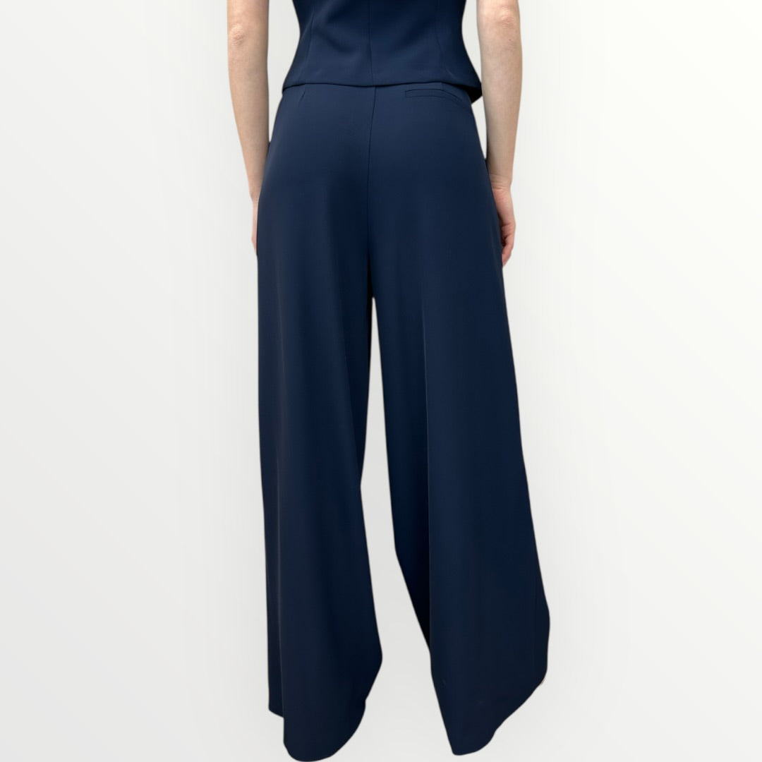 IMPERIAL - PANTALONE A PALAZZO CON PINCES