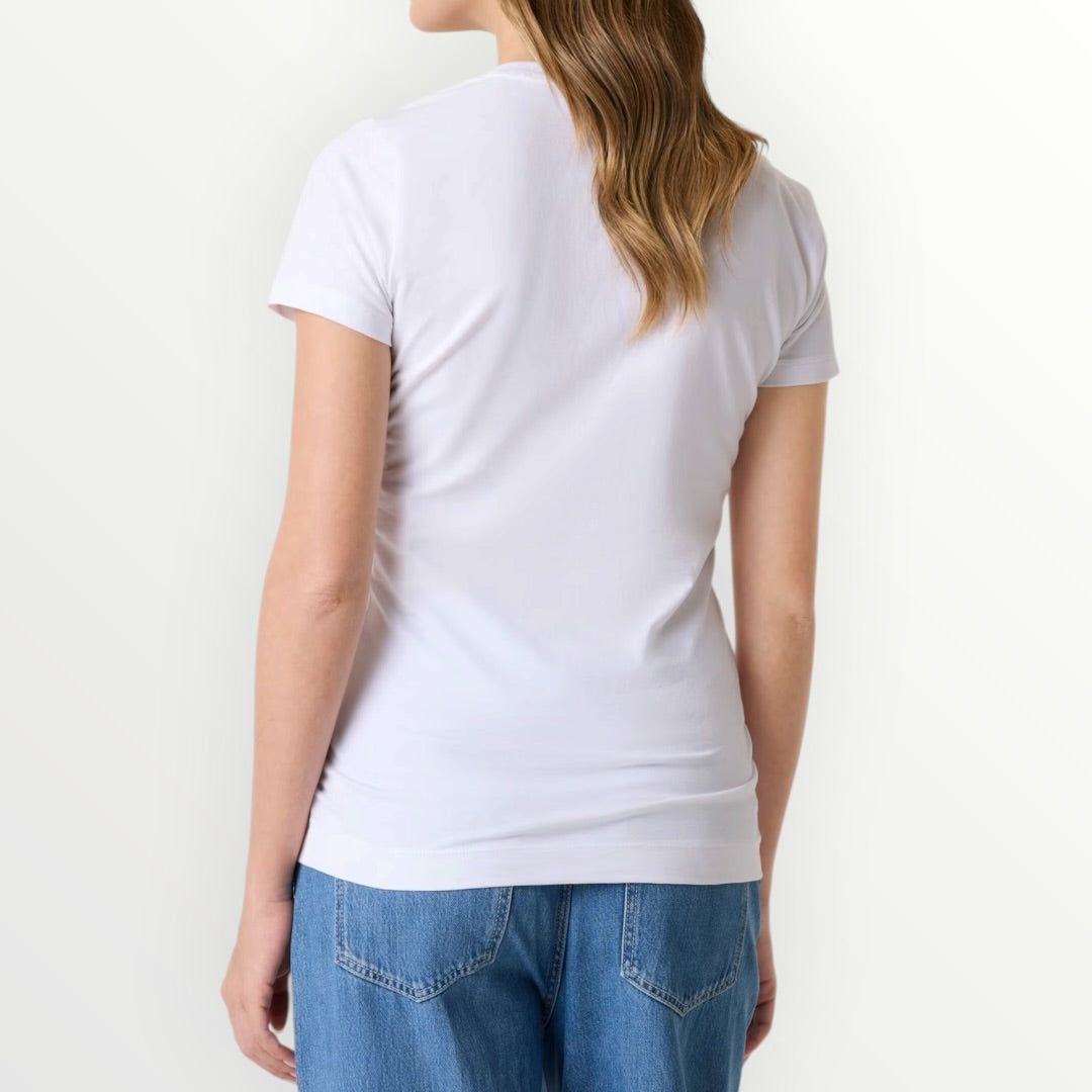 GUESS - T-SHIRT CON LOGO IN RILIEVO