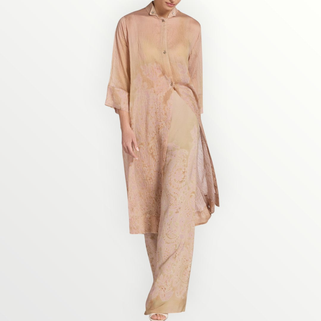 ELENA MIRO' - PANTALONE PALAZZO STAMPATO