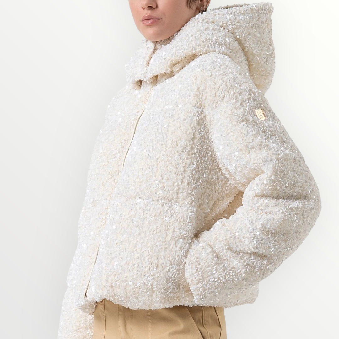 FRACOMINA - GIUBBOTTO CON PAILLETTES