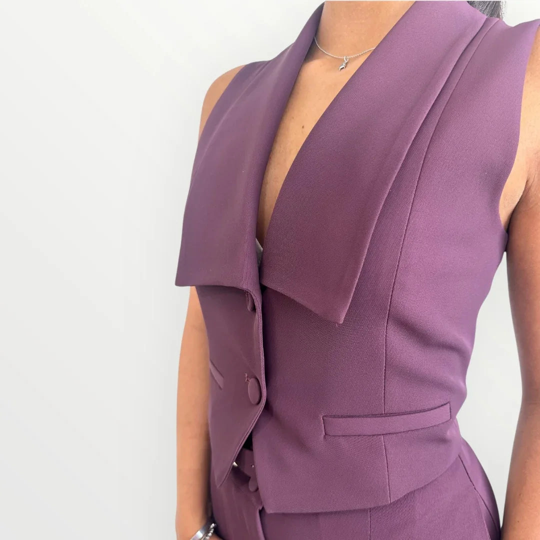 IMPERIAL - GILET CON REVER AMPIO