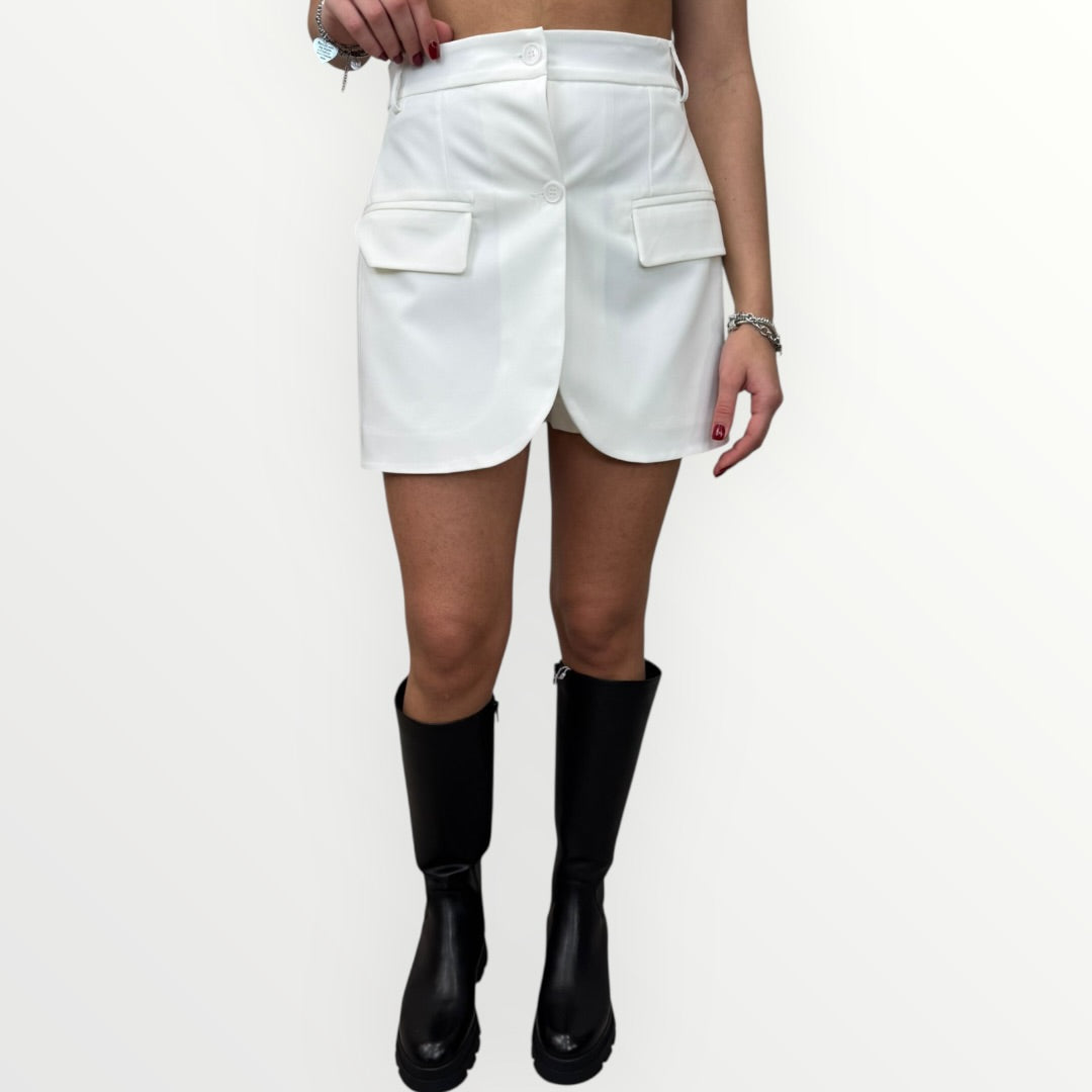 IMPERIAL - SHORT GONNA CON BOTTONCINI