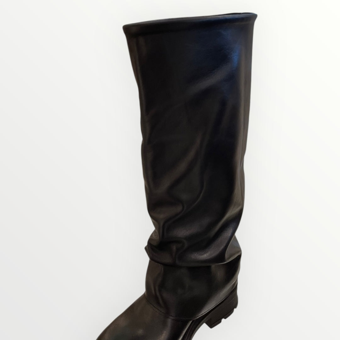 OVYE - STIVALE IN PELLE RISVOLTATO