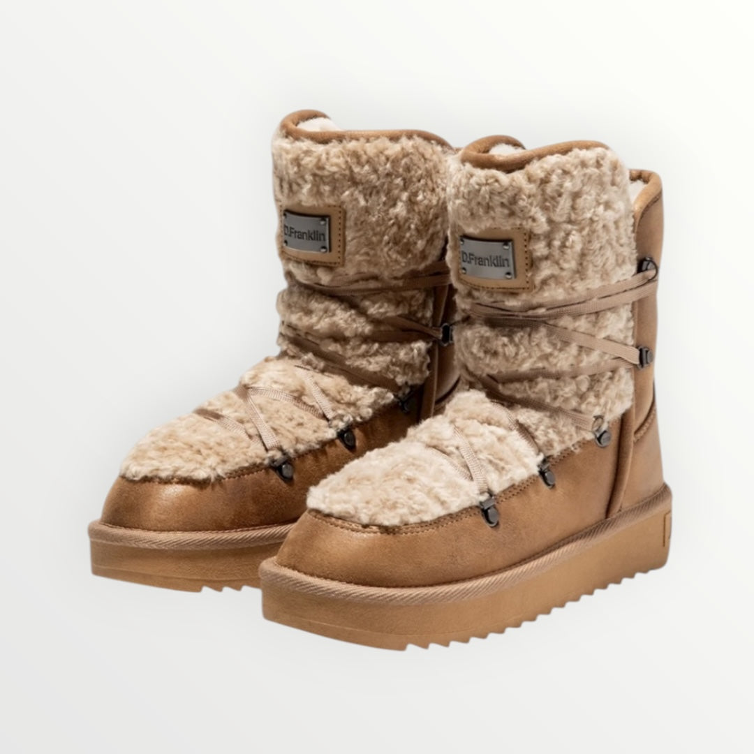 DR.FRANKLIN - STIVALETTO ALTO CON PELO