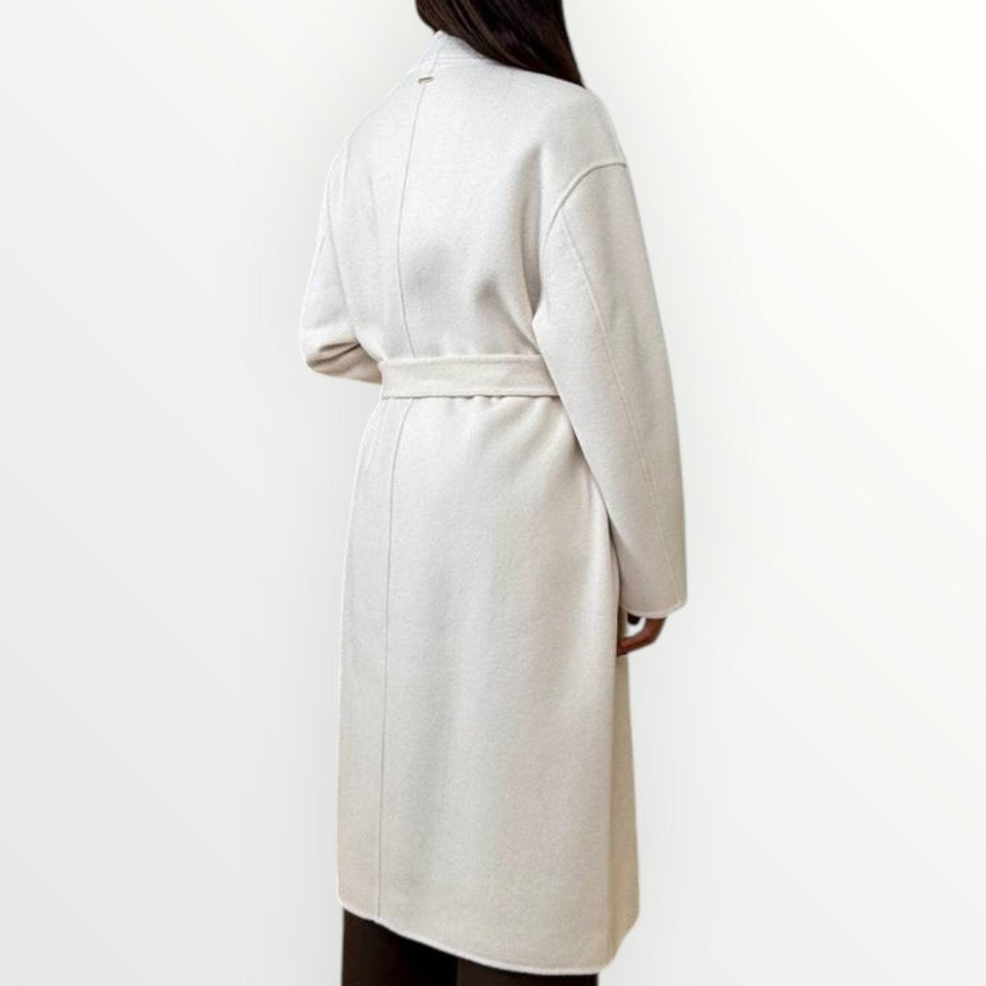 FRACOMINA - CAPPOTTO CON CINTURA IN VITA