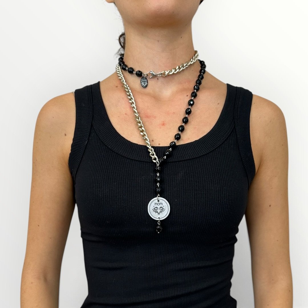 MOMI - FRANCESCA LUNGA MEDAGLIA ARGENTO