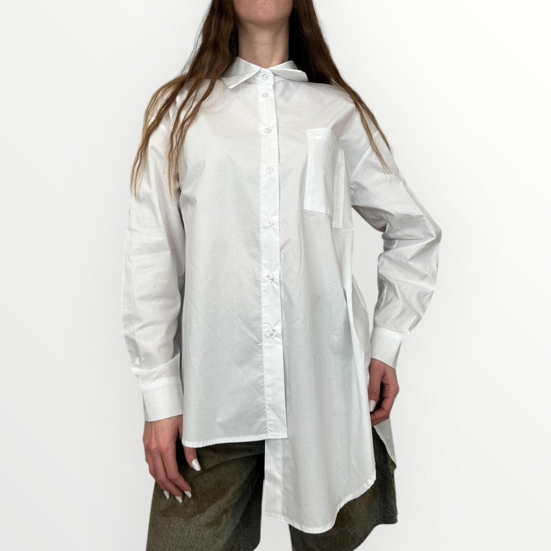 HAVEONE - CAMICIA ASIMMETRICA OVER