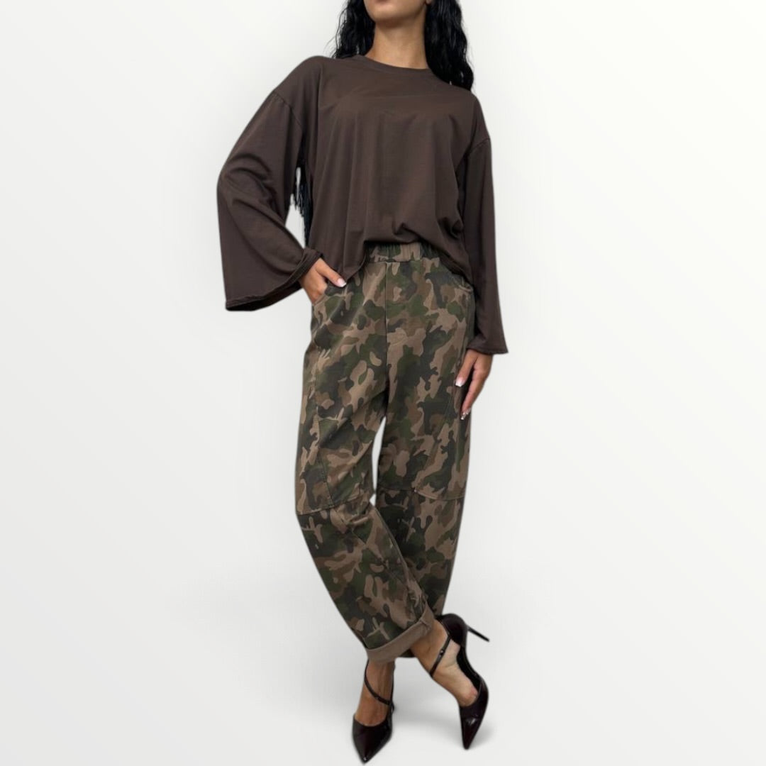 LOFT.73 - PANTALONE ORIGANO