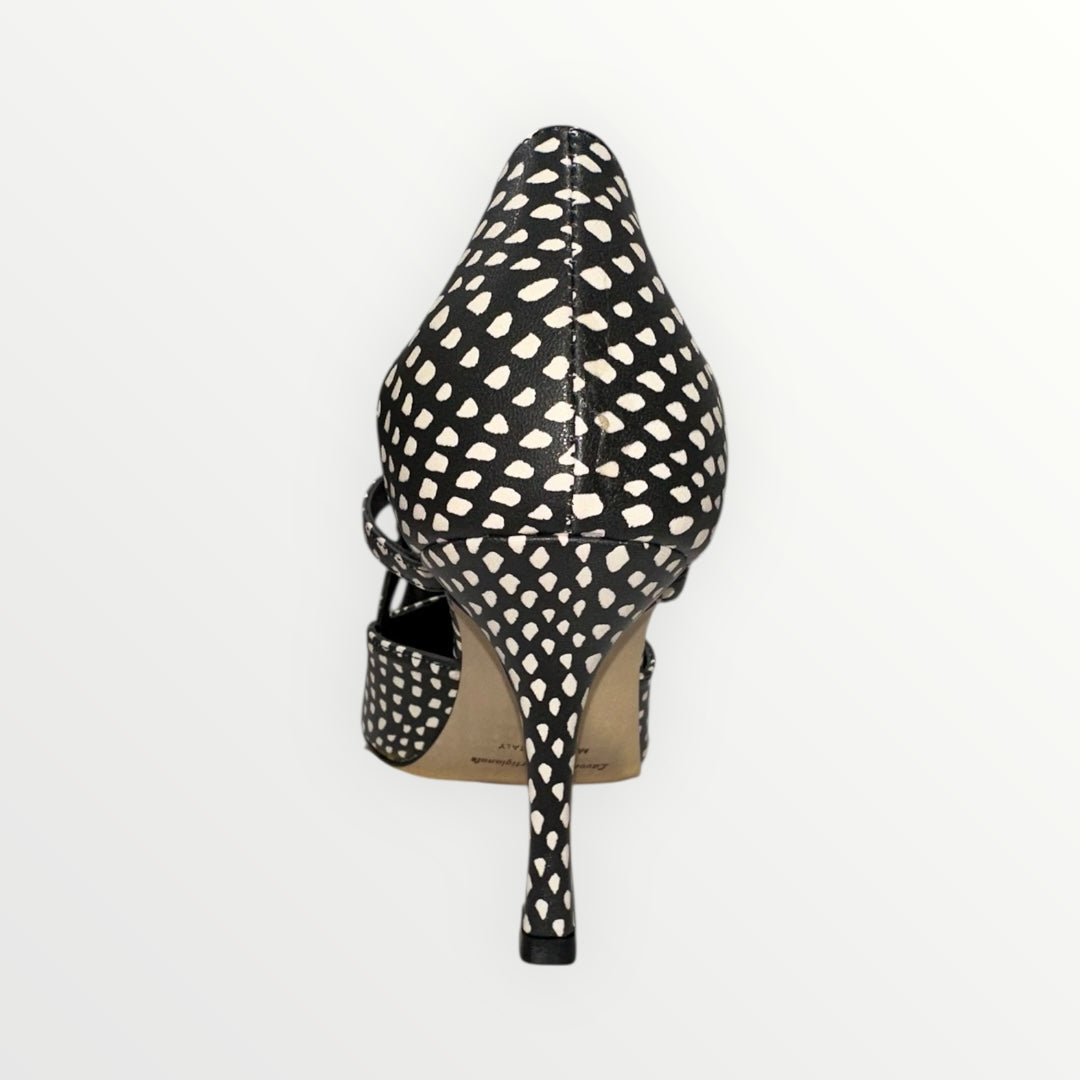 DIVINE FOLLIE - DECOLLETE' A POIS CON LACCETTI