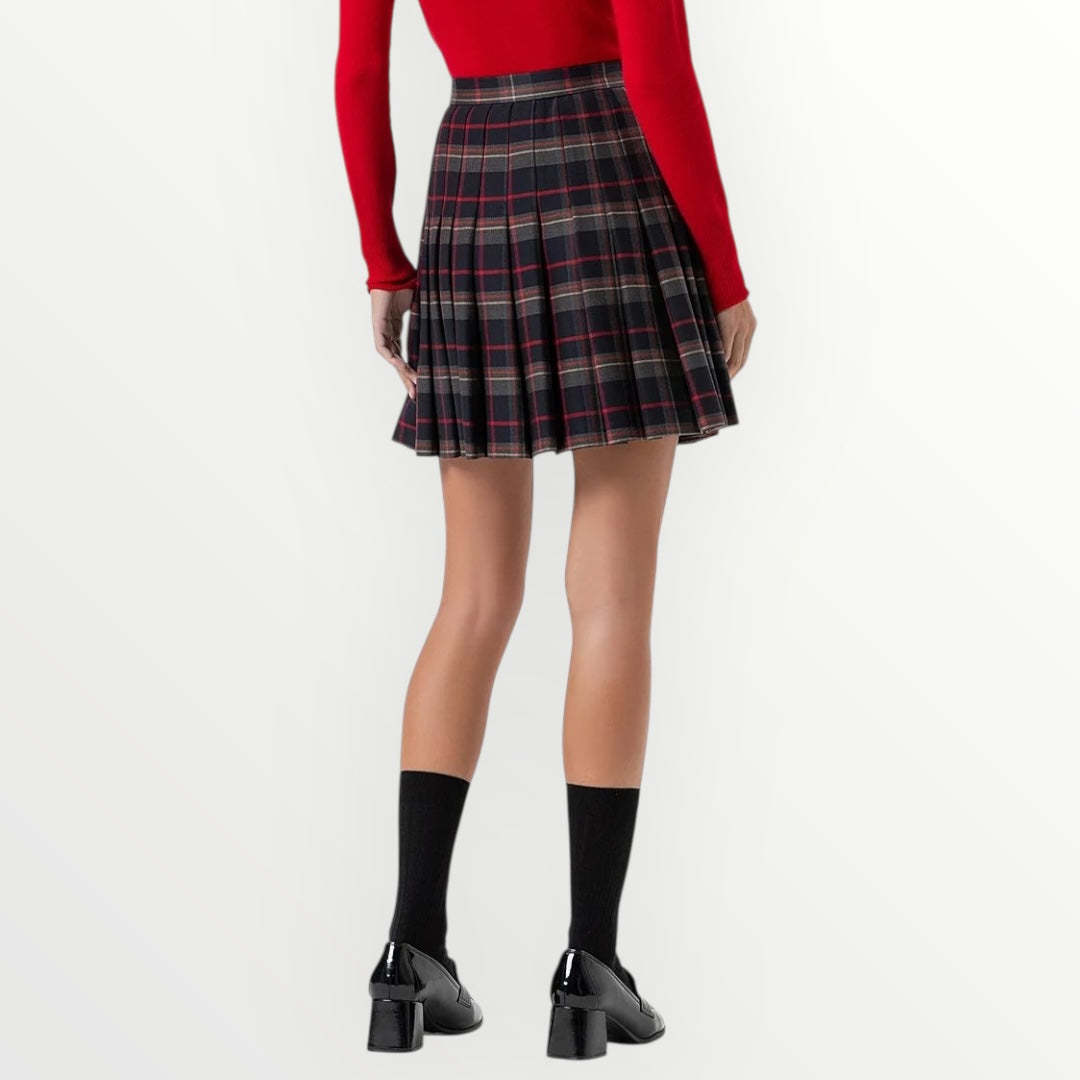 FRACOMINA - GONNA IN FANTASIA TARTAN