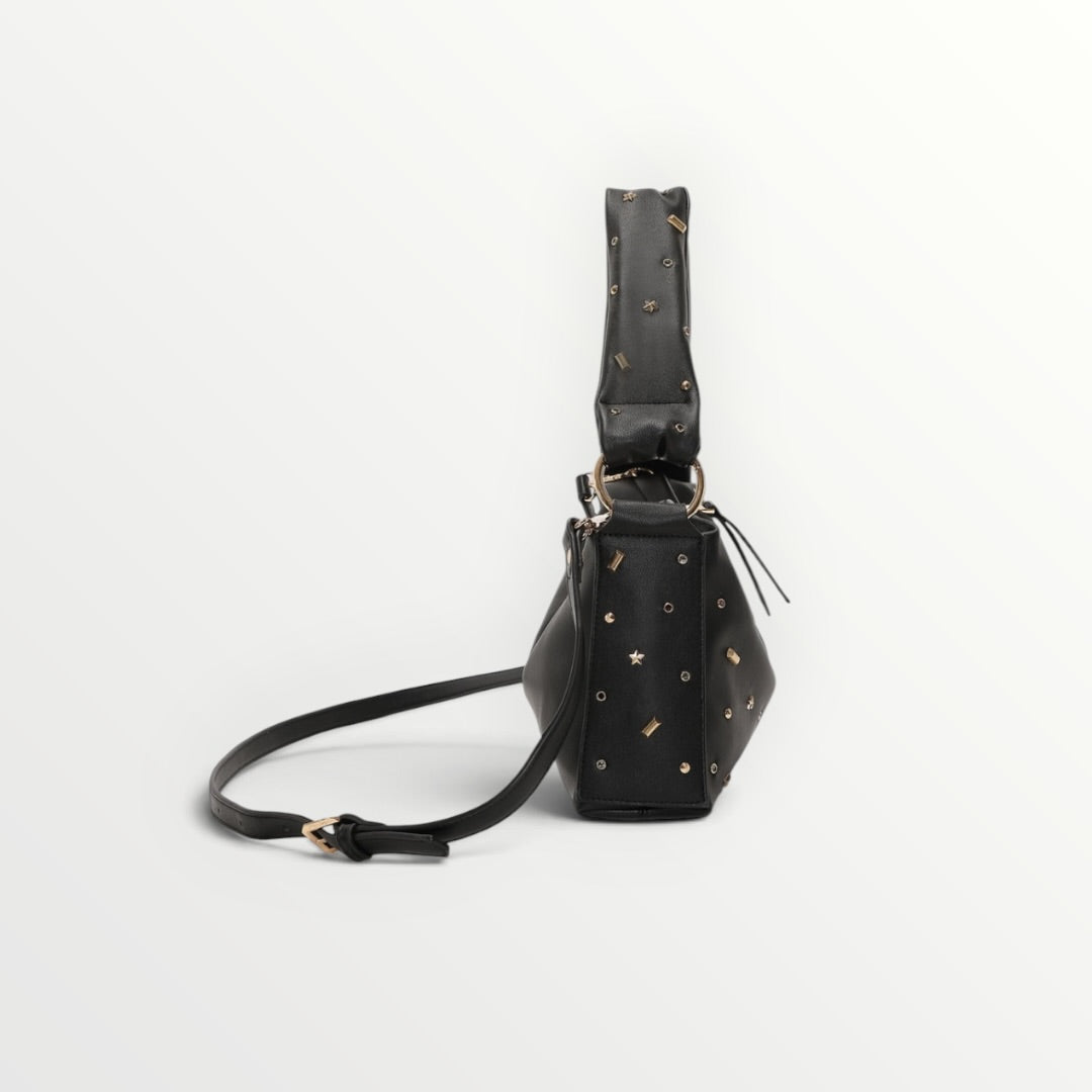 MIMI' MUA' - BORSA CON APPLICAZIONI COLORATE