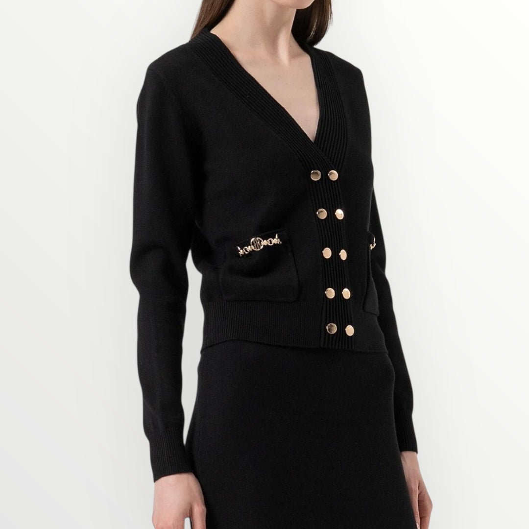 FRACOMINA -CARDIGAN DOPPIOPETTO