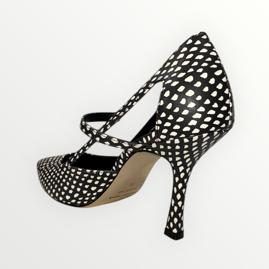 DIVINE FOLLIE - DECOLLETE' A POIS CON LACCETTI