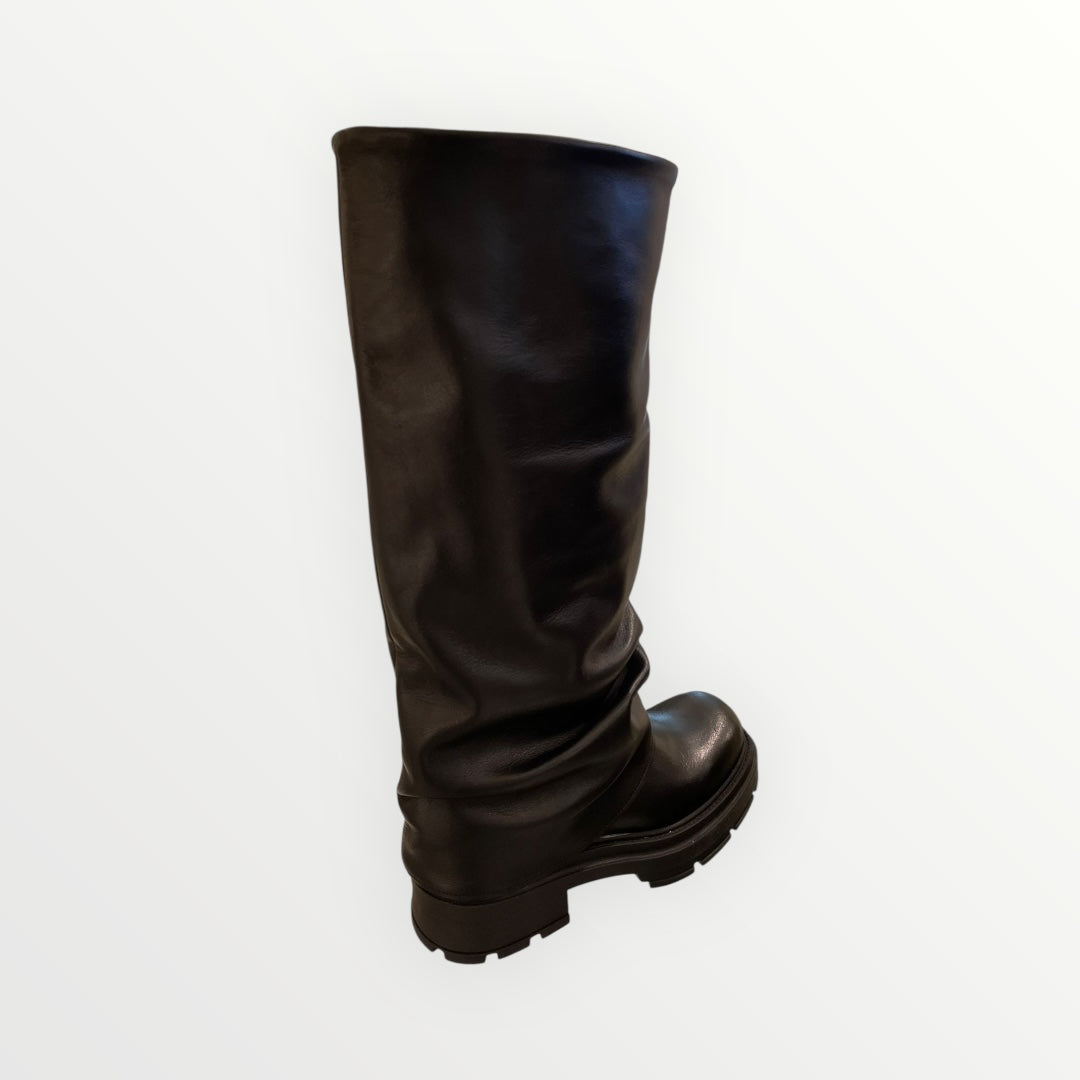 OVYE - STIVALE IN PELLE RISVOLTATO