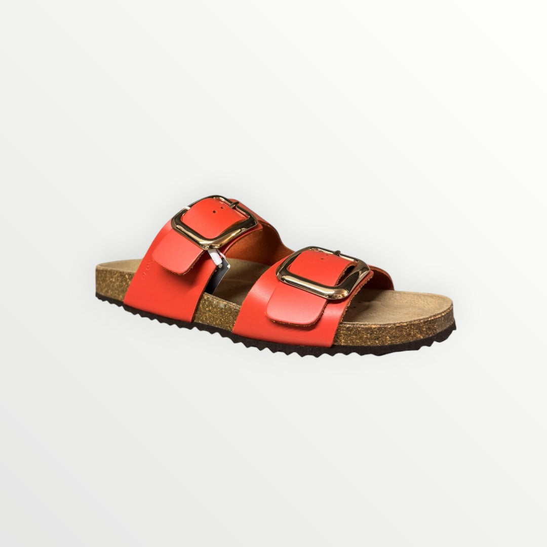 GEOX - CIABATTA BRIONIA DOPPIA FASCIA ALTA