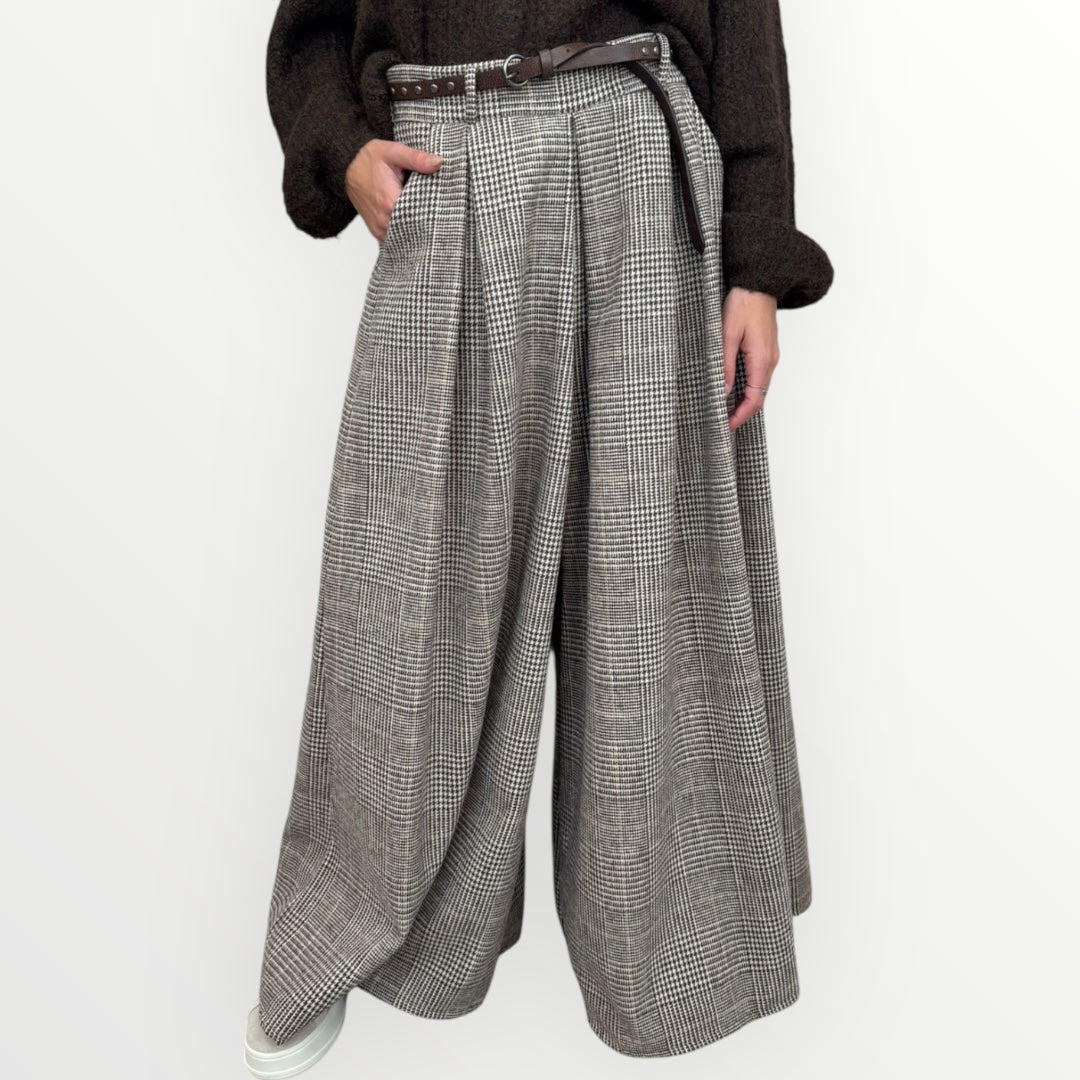 LOFT.73 - PANTALONE TRIFOGLIO