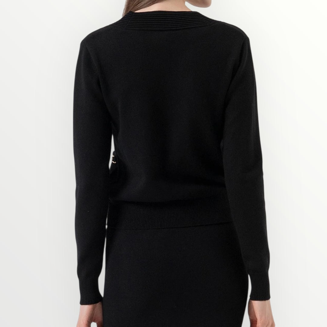 FRACOMINA -CARDIGAN DOPPIOPETTO