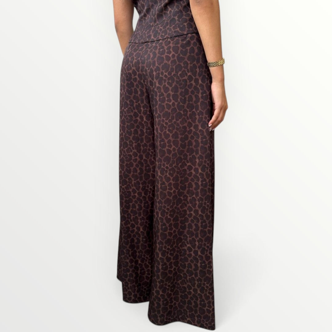 IMPERIAL - PANTALONE AMPIO A PALAZZO CON PINCES