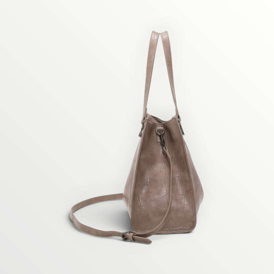 MIMI' MUA' - BORSA SHOPPER EFFETTO COCCO