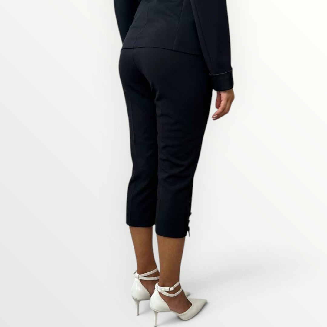 IMPERIAL - PANTALONE CAPRI CON BOTTONCINI