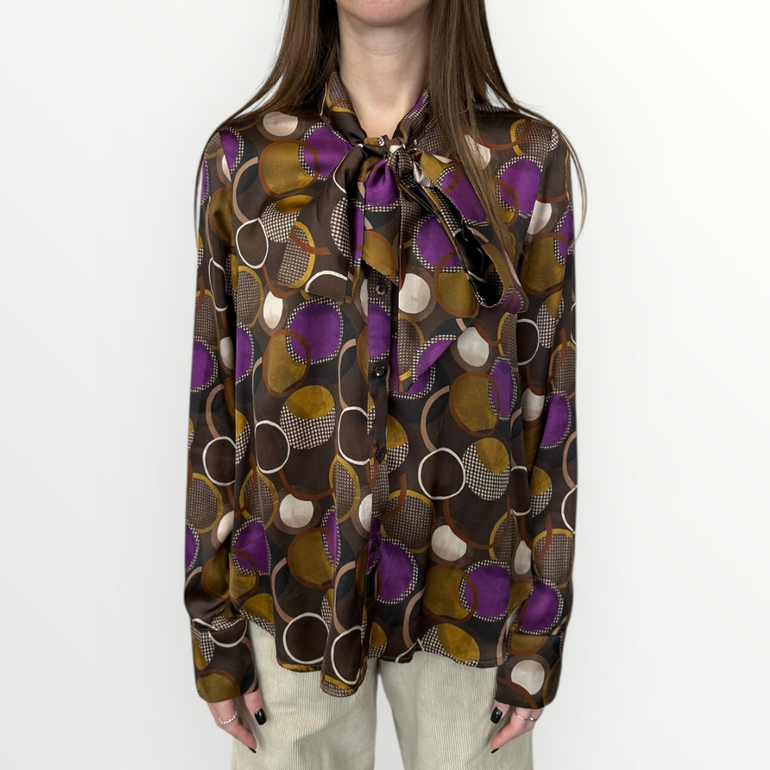 SOUVENIR - CAMICIA A FANTASIA GEOMETRICA