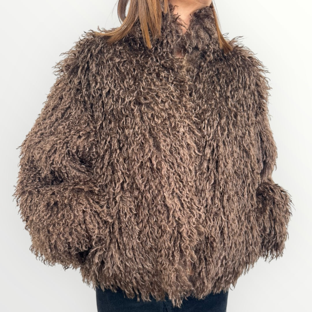 KING KONG - BOMBER MORBIDO CON CERNIERA