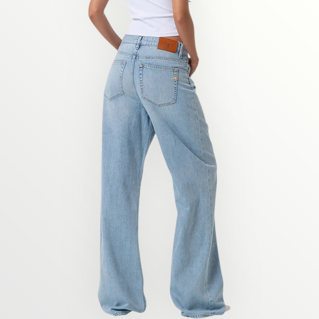 FRACOMINA - JEANS FLARE LAVAGGIO CHIARO