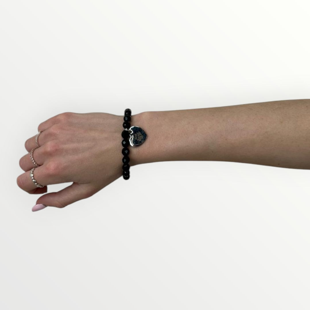 MOMI - BRACCIALE ZAFFIRO CUORE