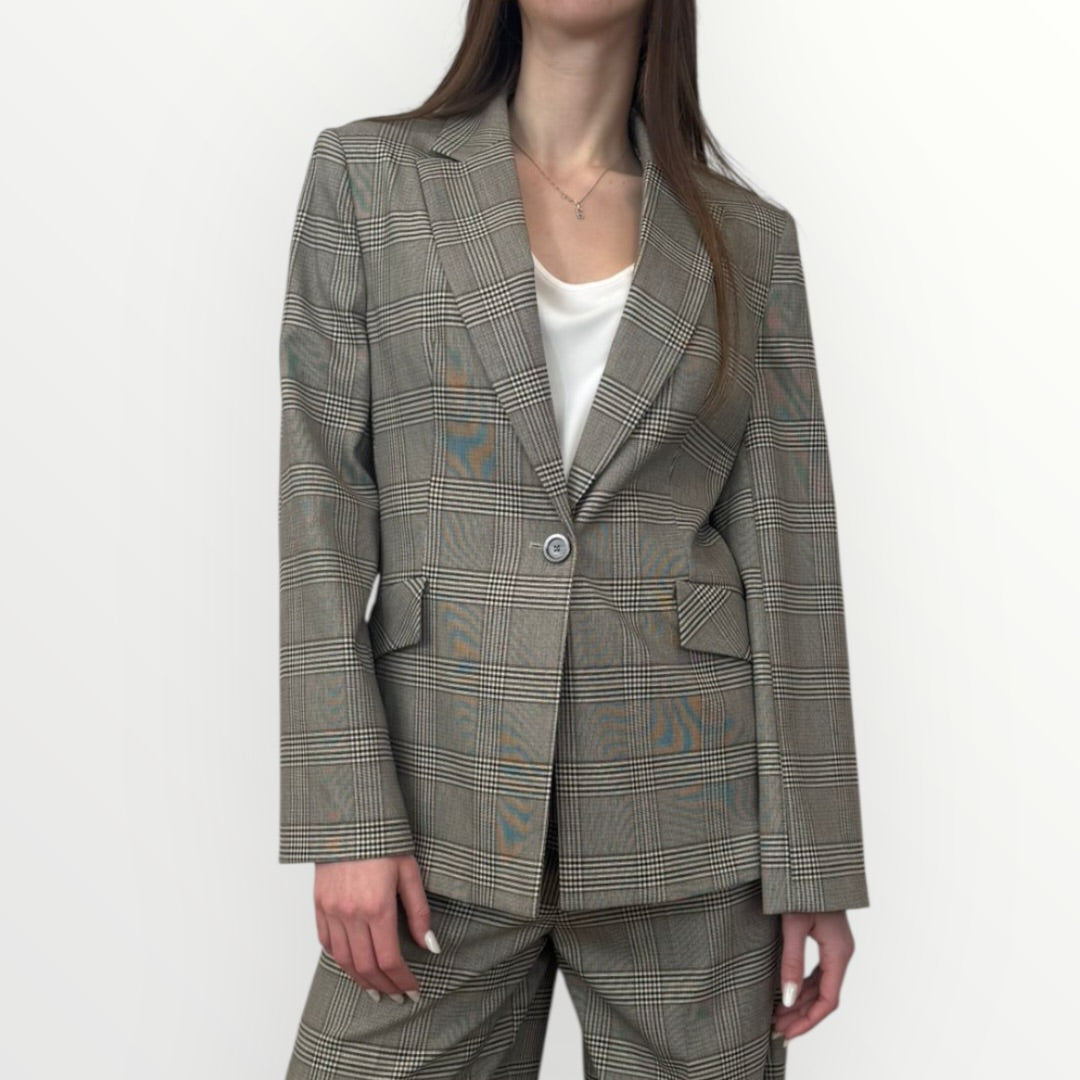 IMPERIAL - GIACCA IN CHECK MONOPETTO