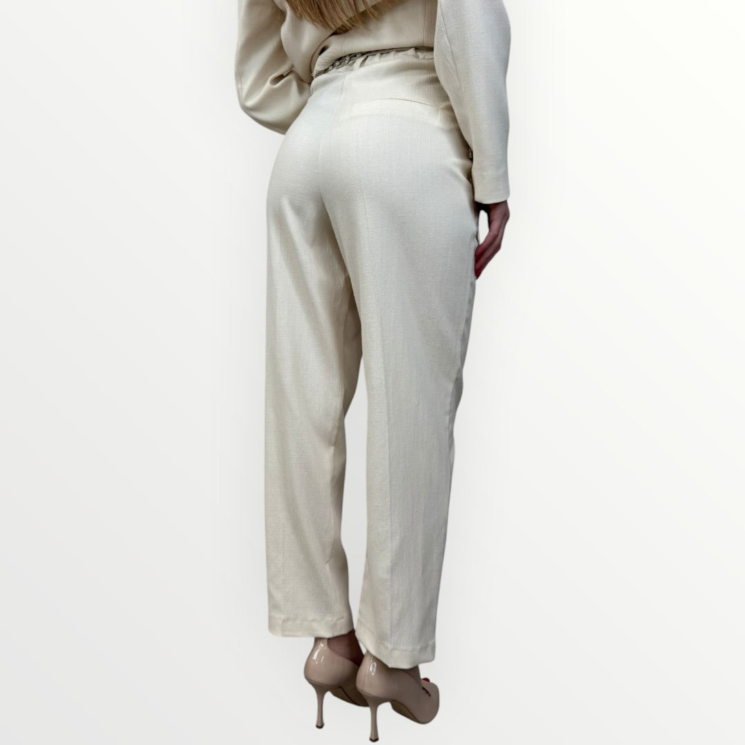 SOUVENIR - PANTALONE A SIGARETTA VITA ALTA