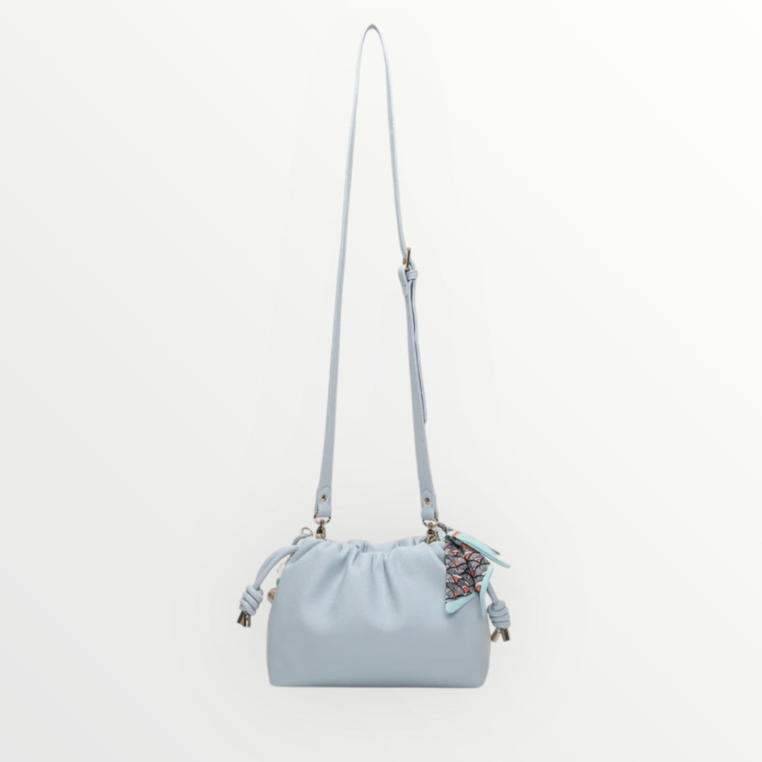 MIMI' MUA' - BORSA A TRACOLLA CON FOULARD