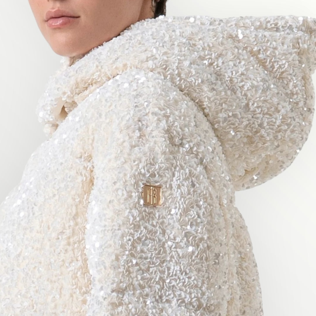 FRACOMINA - GIUBBOTTO CON PAILLETTES