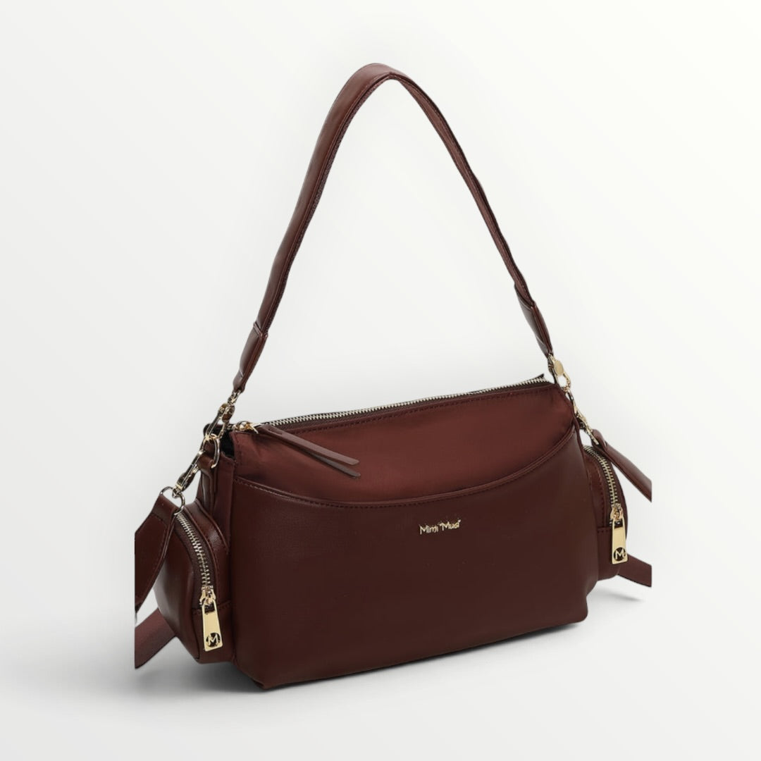 MIMI' MUA' - BORSA A SPALLA IN NYLON