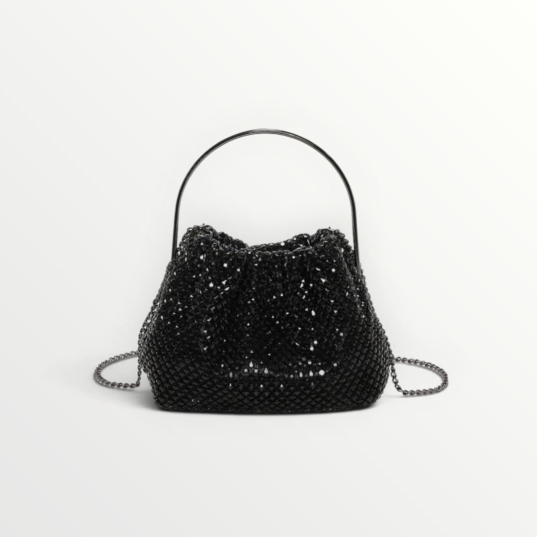 MIMI' MUA' - BORSA MORBIDA CON STRASS