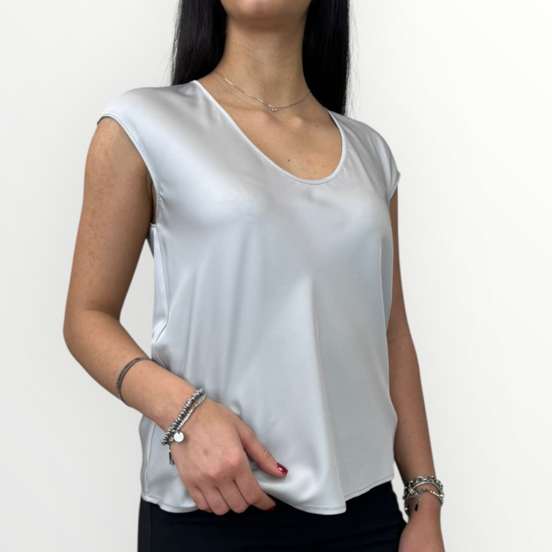 IMPERIAL - BLUSA CON SCOLLO A V