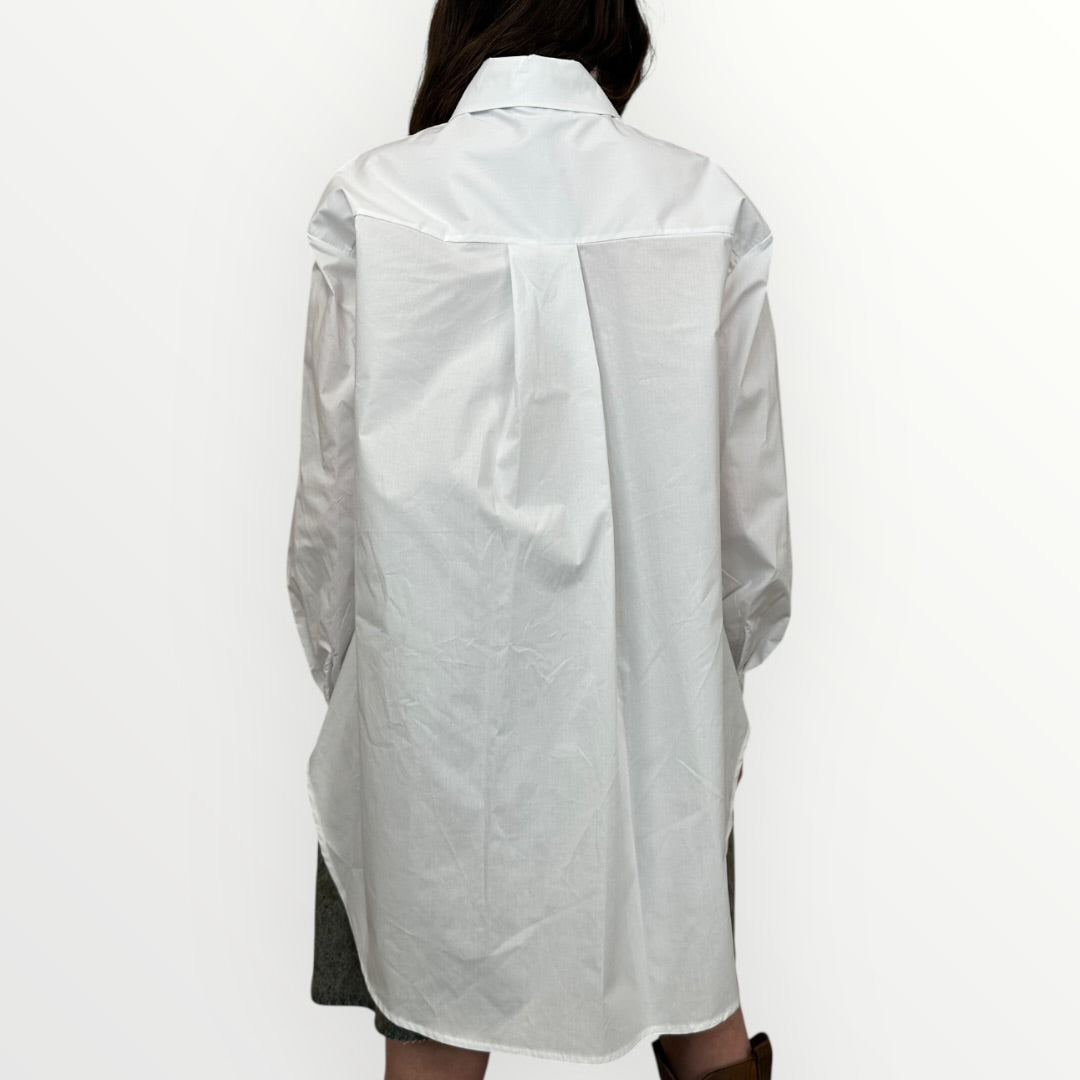 HAVEONE - CAMICIA ASIMMETRICA OVER