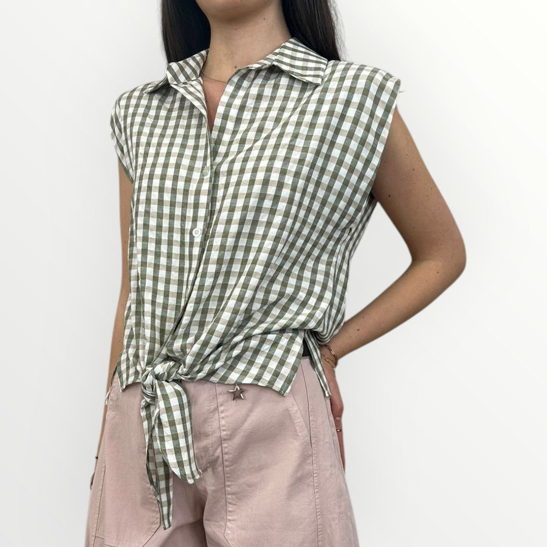 SUSY MIX - CAMICIA IN CHECK SMANICATA
