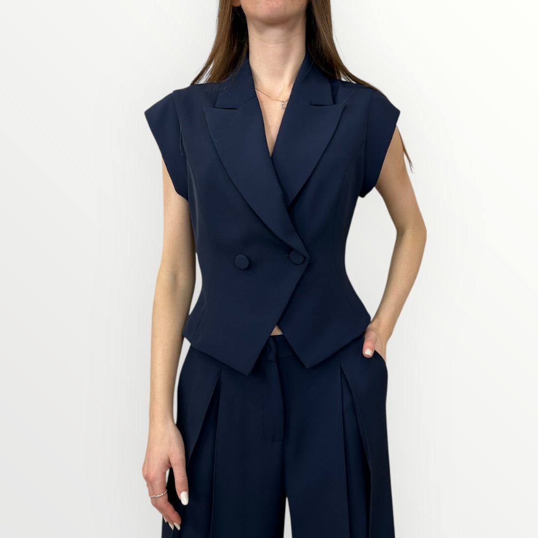 IMPERIAL - GIACCA CROP A MANICA CORTA