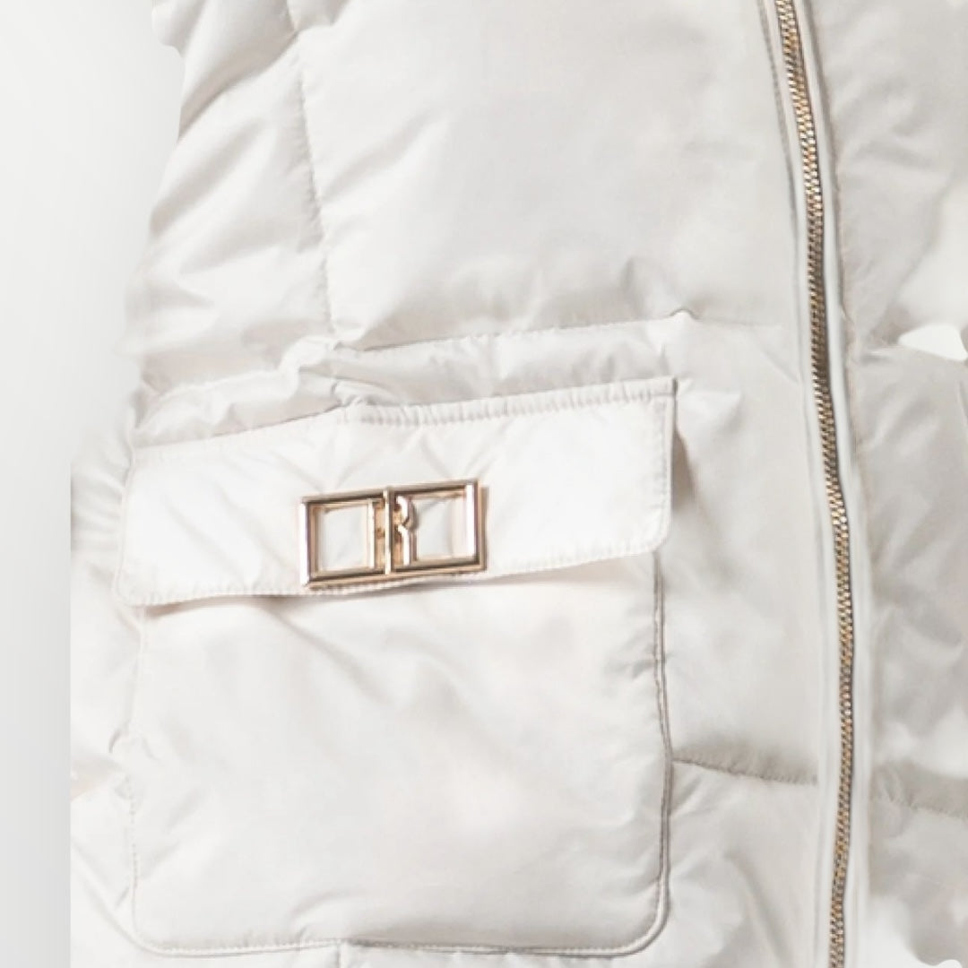 FRACOMINA - PIUMINO CON COLLO DI PELLICCIA