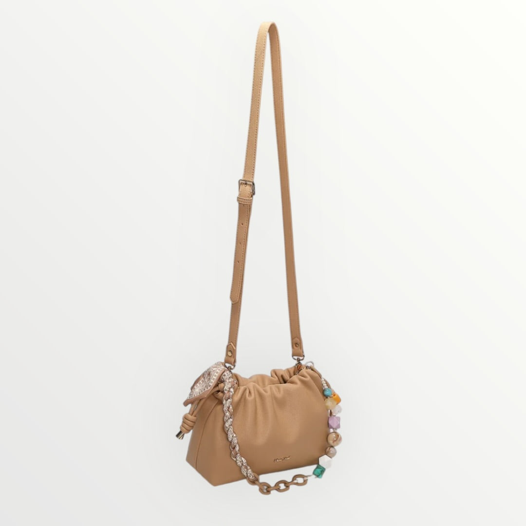 MIMI' MUA' - BORSA A TRACOLLA CON FOULARD