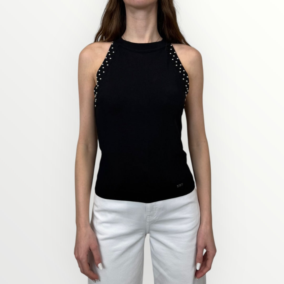 FRACOMINA - CANOTTA CON BORCHIE PIATTE