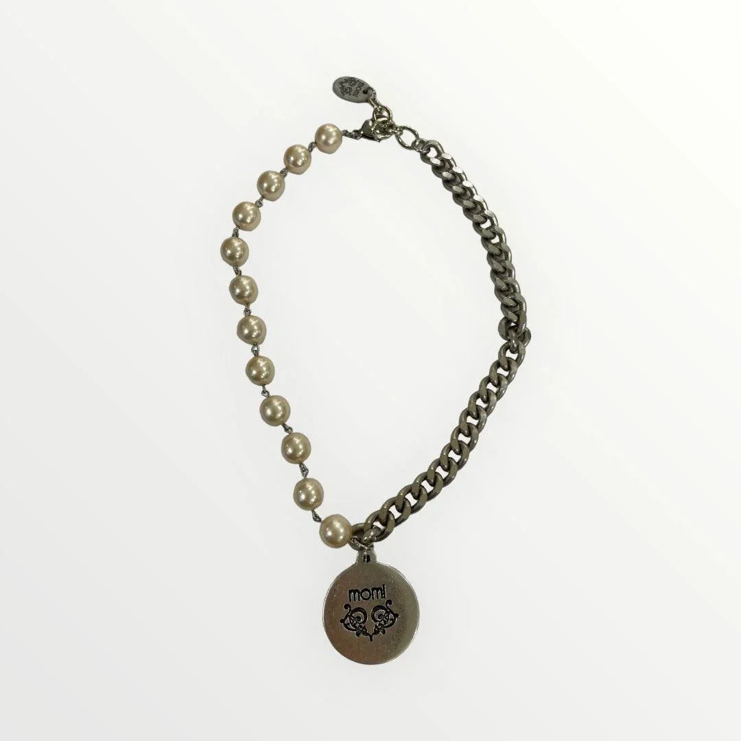 MOMI - COLLANA FRANCESCA CORTA MEDAGLIA - LOFT.73