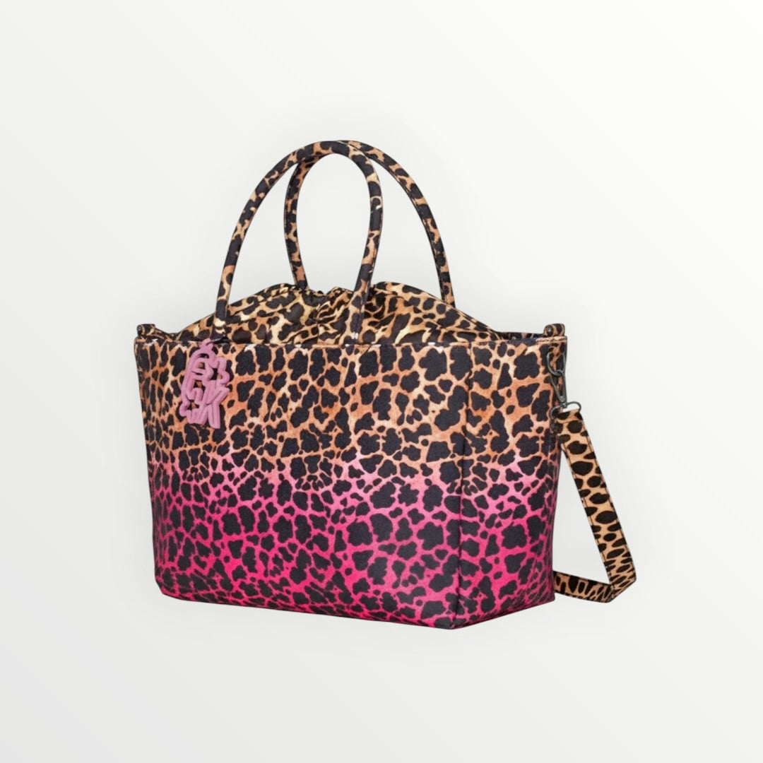 EFFEK - BORSA MARE CON ARRICCIATURA TRAMONTO